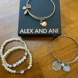 FREE SHIPPING! Teacher bracelet bundle